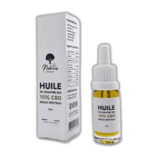 Huile CBD 10% Broad Spectrum – 10 ml