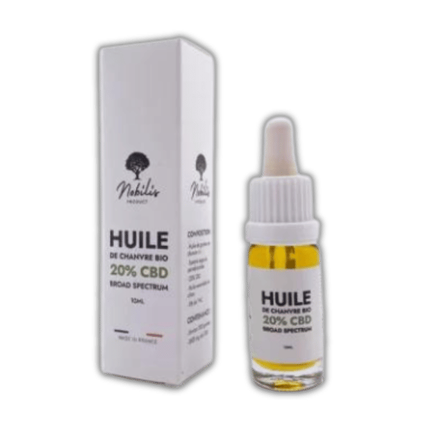 Huile CBD 20% Broad Spectrum – 10 ml