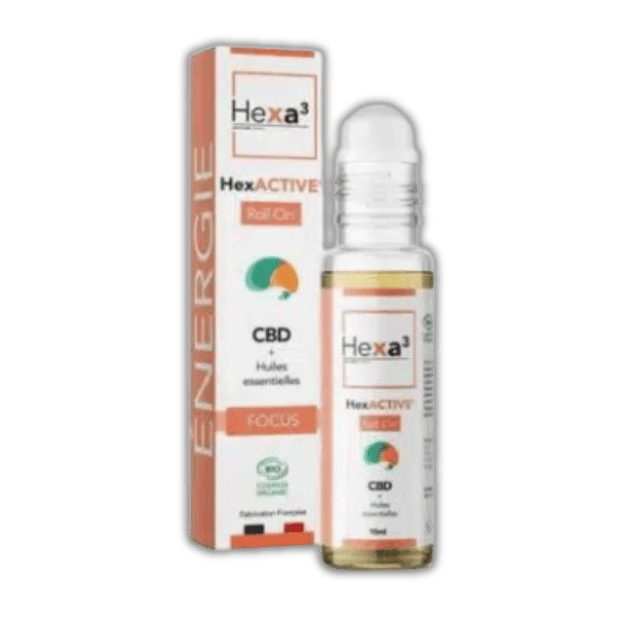 Roll-on CBD FOCUS aux Huiles Essentielles - 10ml