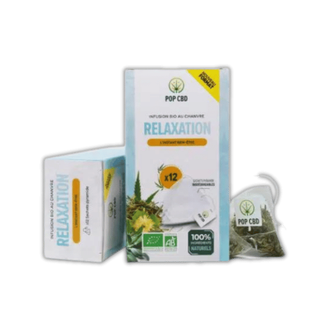 Infusion CBD Bio - Relaxation - 12 sachets